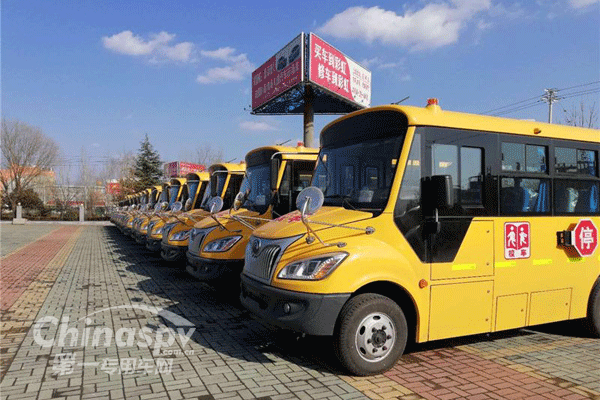 50輛宇通校車交付山西運城