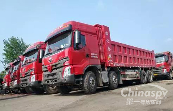 柳汽乘龍H7重載版自卸車湖南上市