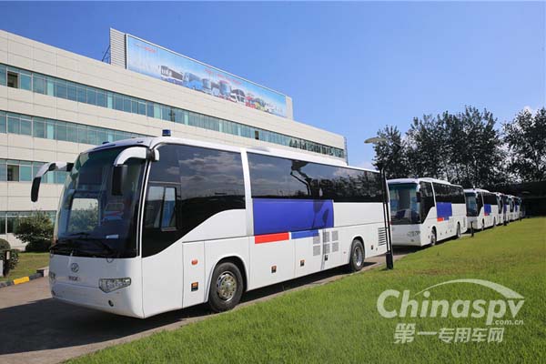 第二批20臺(tái)海格流動(dòng)診所醫(yī)療車(chē)啟航援柬