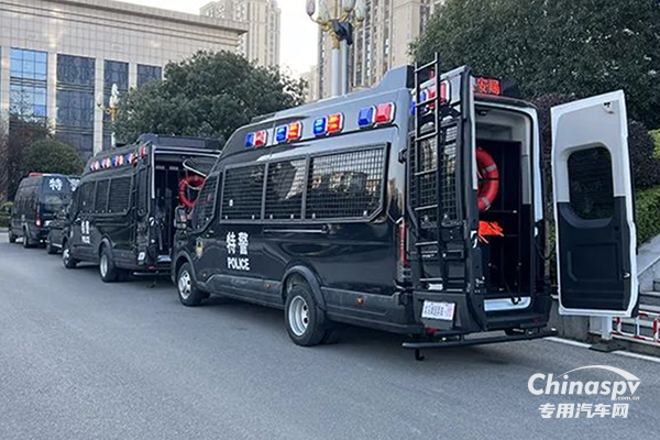保平安 護穩(wěn)定 森源鴻馬防暴運兵車護航湖南！