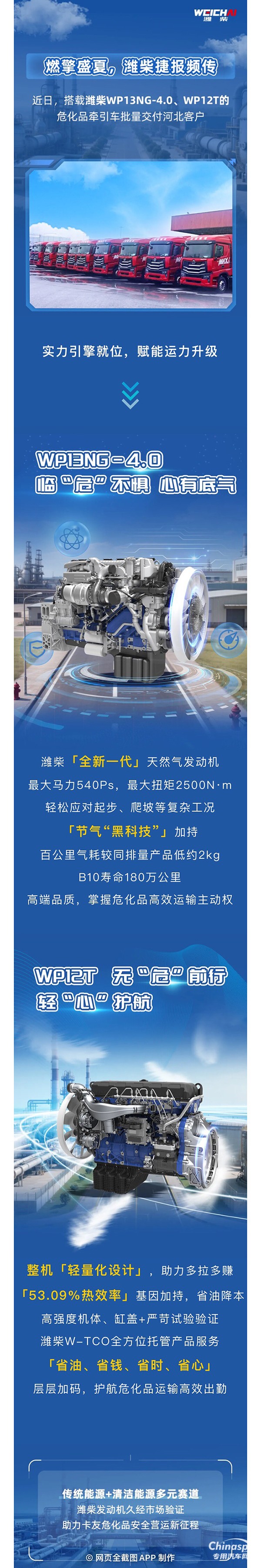 可靠動力再交付！濰柴賦能危化品運輸高效升級