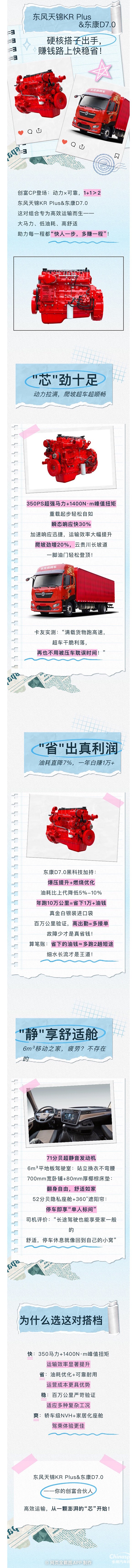 東風(fēng)天錦KR Plus&東康D7.0：硬核搭子出手，賺錢路上快穩(wěn)省！