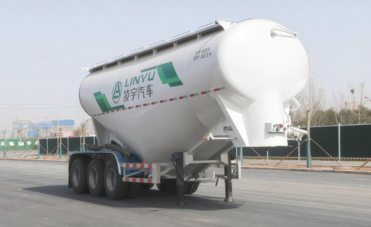 凌宇粉粒物料運輸半掛車