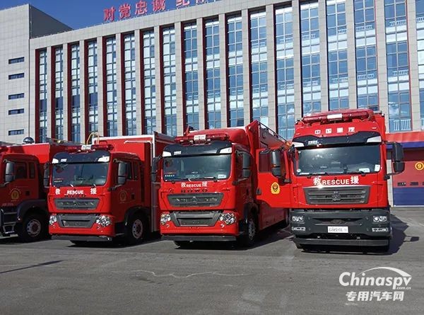 這輛消防車不一般：森源鴻馬被服洗滌車在江蘇列裝