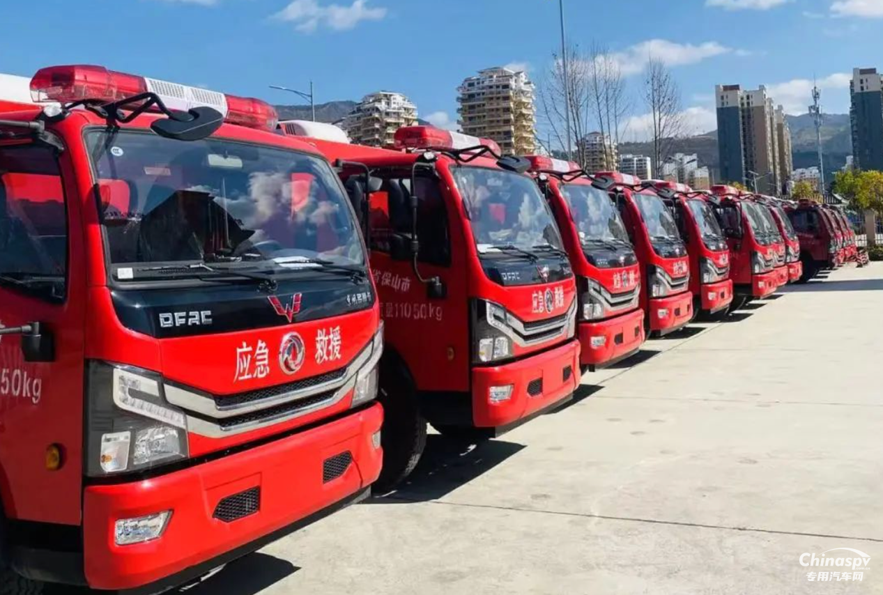 春節(jié)交付暖人心！50 臺五菱消防車再赴云南