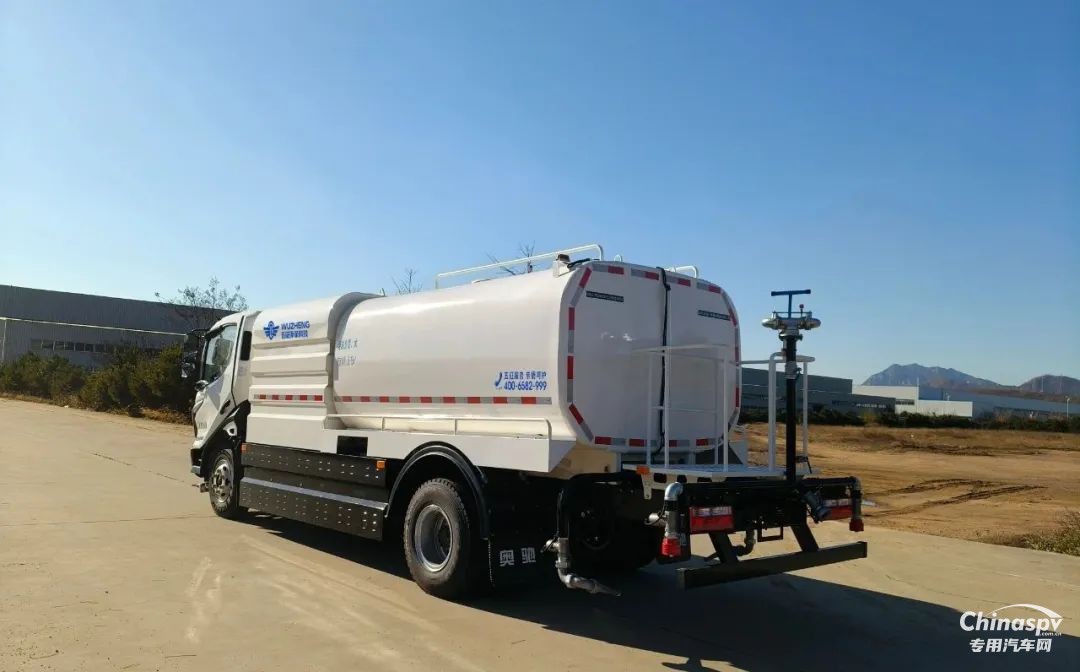 五征12方純電動(dòng)清洗車，凈城市之塵