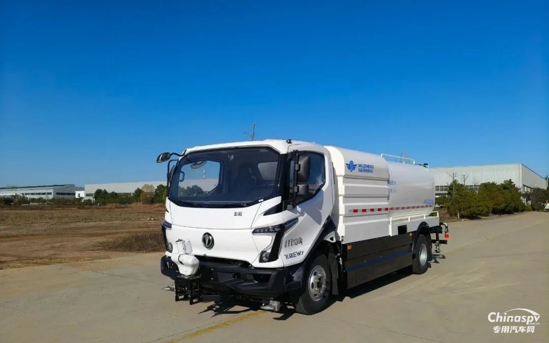 五征12方純電動(dòng)清洗車，凈城市之塵