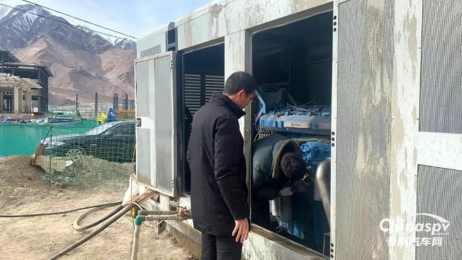 濰柴發(fā)電機(jī)組征戰(zhàn)雪域高原、巍巍昆侖！