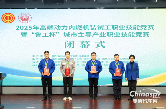 13枚獎牌！濰柴工匠團隊彰顯技能硬實力