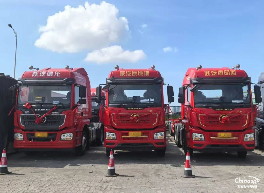 港口貨運選什么車?陜汽龍騏+西安康明斯M10發(fā)動機成高贊“增效利器”!