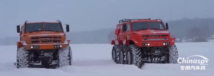續(xù)航里程達300公里 俄羅斯的多功能全地形車-改裝車中的王者