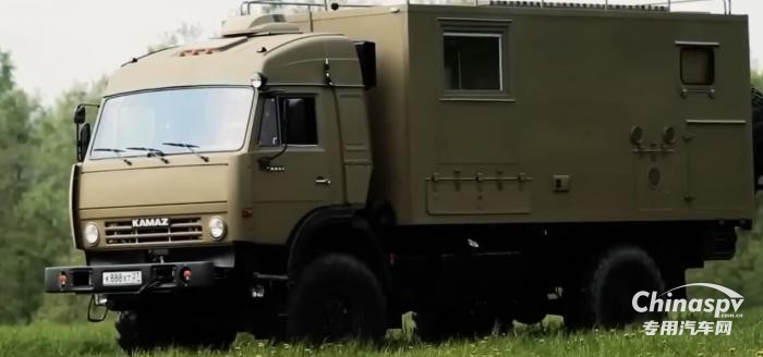 俄羅斯特殊打造的卡瑪斯-4326越野卡車 可輕松改裝成各種專用汽車