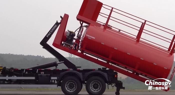 歐洲滑動(dòng)式車廂可卸式垃圾車