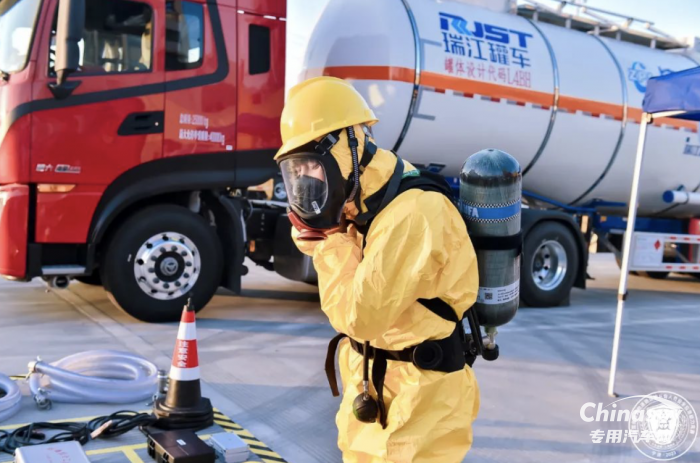 冠軍的選擇 瑞江罐車閃耀2023中國危運安全技能大賽