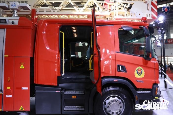 斯堪尼亞消防車底盤亮相第二十屆中國(guó)國(guó)際消防設(shè)備技術(shù)交流展覽會(huì)