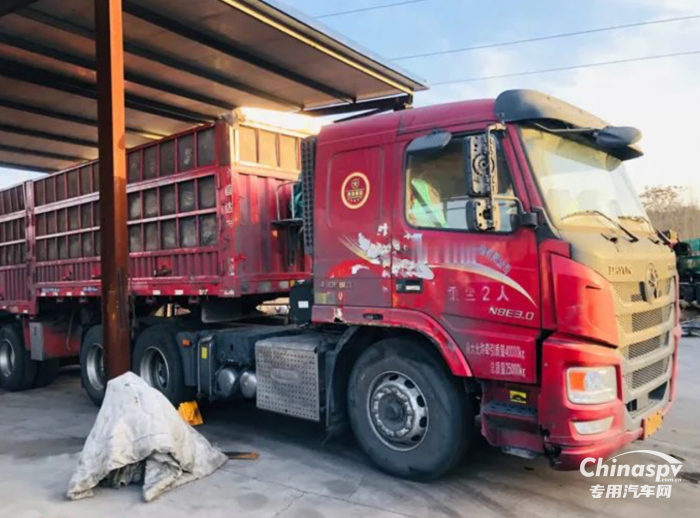 綜合對(duì)比故障率最低！大運(yùn)N8E子母車征服能源運(yùn)輸企業(yè)