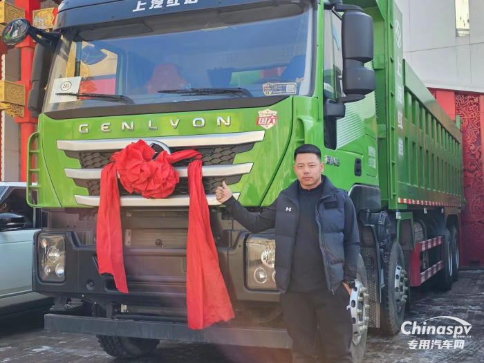 強(qiáng)勁可靠，用戶認(rèn)可 上汽紅巖杰獅C6自卸車助力哈爾濱品質(zhì)城建